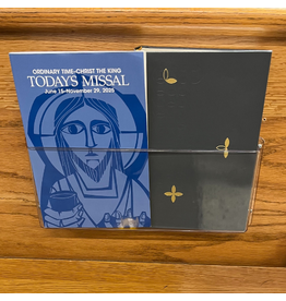 Flynn Pew Rack for Books, Acrylic