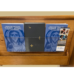 Flynn Pew Rack for Books, Acrylic, Extra Long