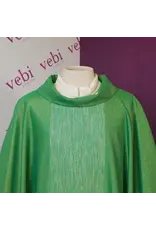 Vebi Chasuble, Wool/Silk, Green