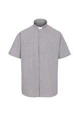 Ecclesiastical Apparel Clergy Shirt, Tab, Full Cut - Black, Grey or White