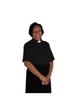 Toomey Women's Black Clergy Shirt