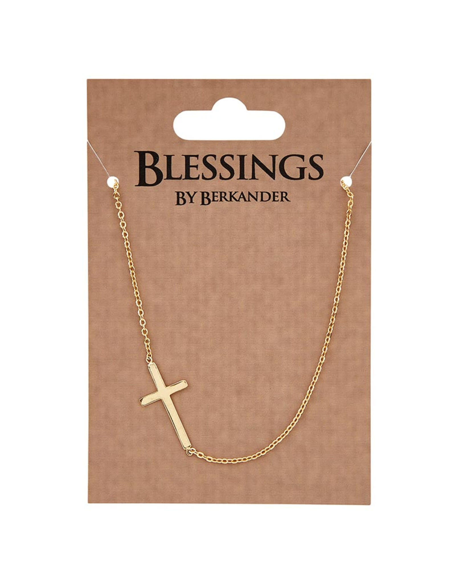 Berkander Necklace - Cross, Gold