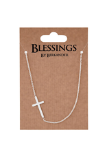 Berkander Necklace - Cross, Silver