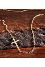 Berkander Necklace - Cross, Gold