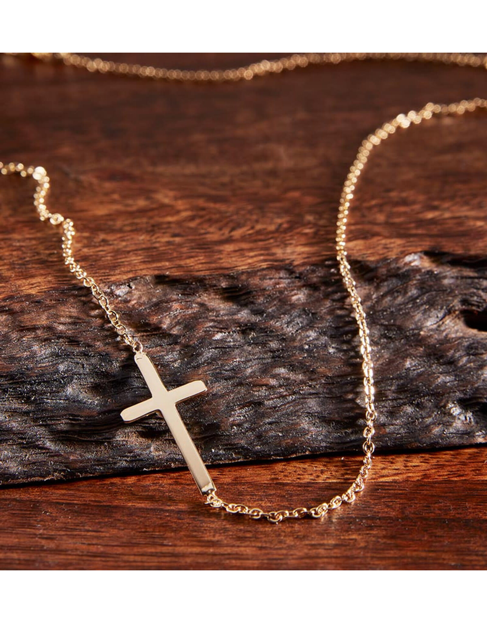 Berkander Necklace - Cross, Gold