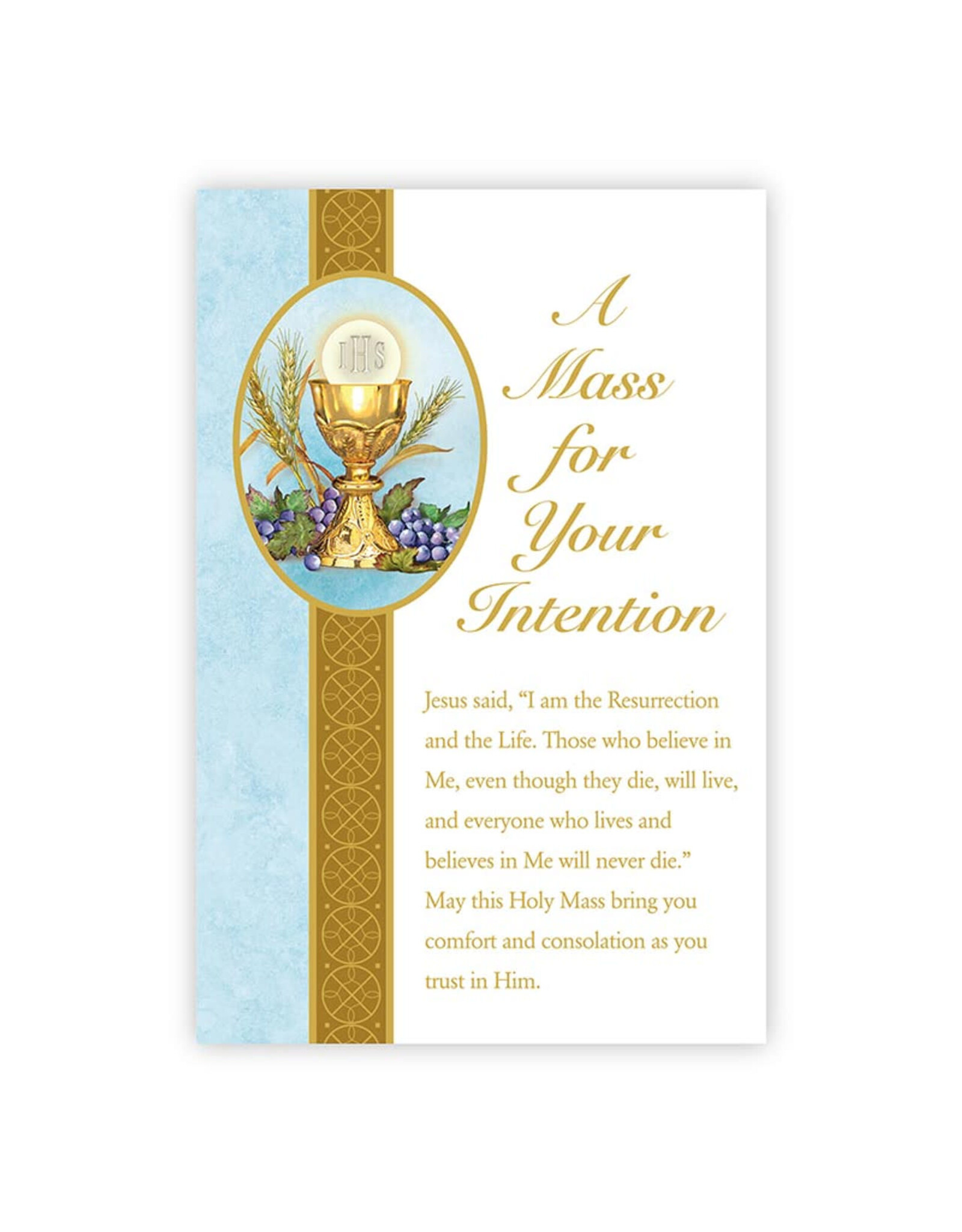 Mainzer Mass Card - For Your Intention