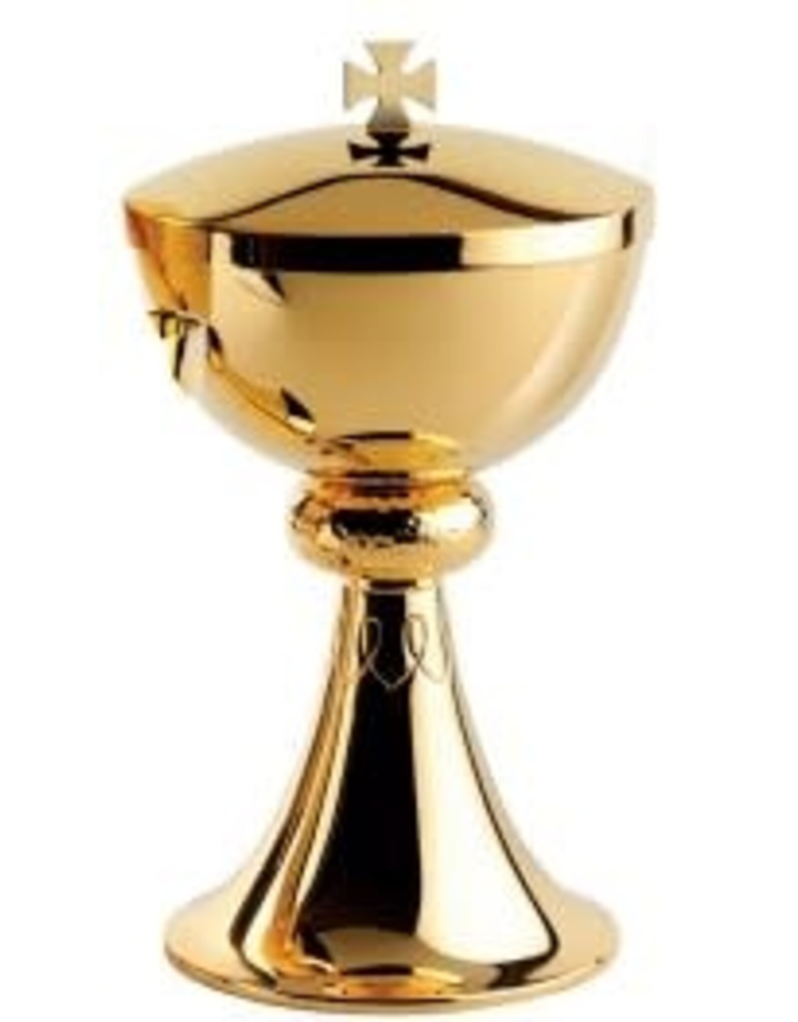 Molina Ciborium 8-1/4" Height, Brass Gold-Plated