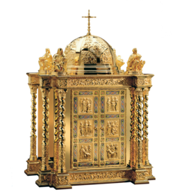 Molina Tabernacle "Baroque" Gold Plated