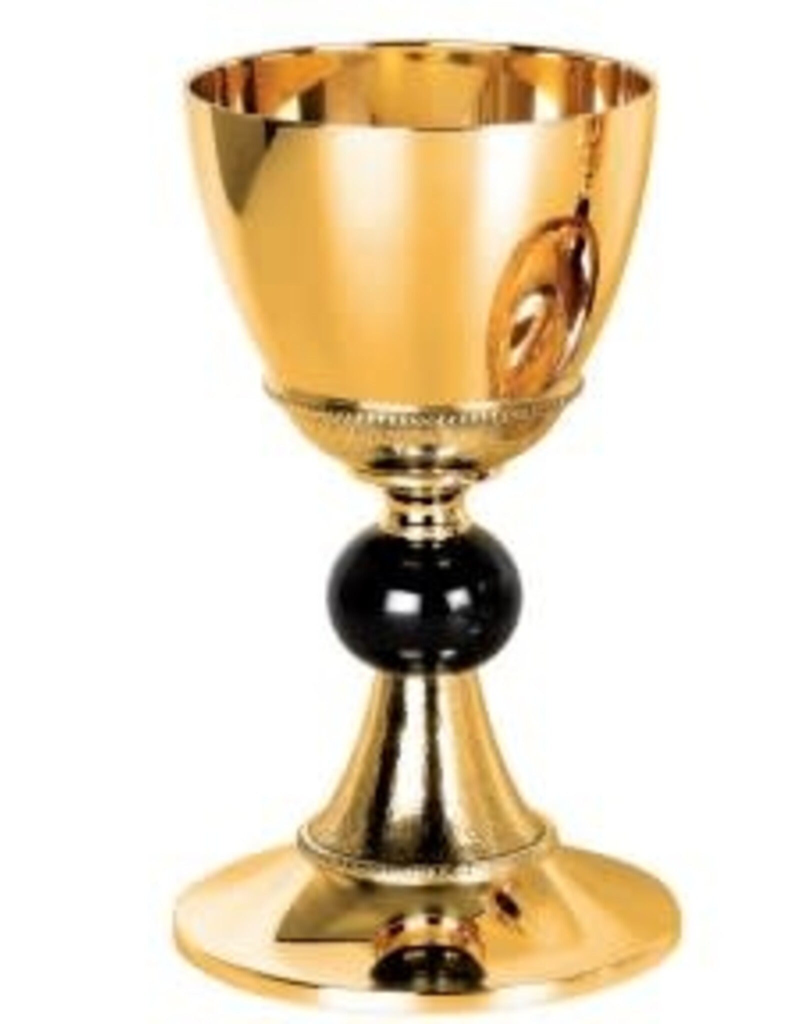 Molina Chalice & Paten, Pope Francis Collection, Hand Hammered with Node, Gold Plated