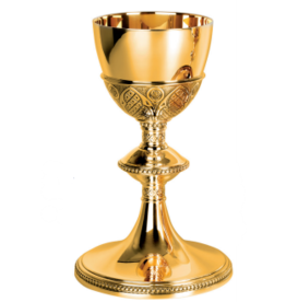 Molina Chalice & Paten, Pope Francis Collection, Gold Plated