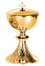 Molina Ciborium, Classic Lines, Gold Plated