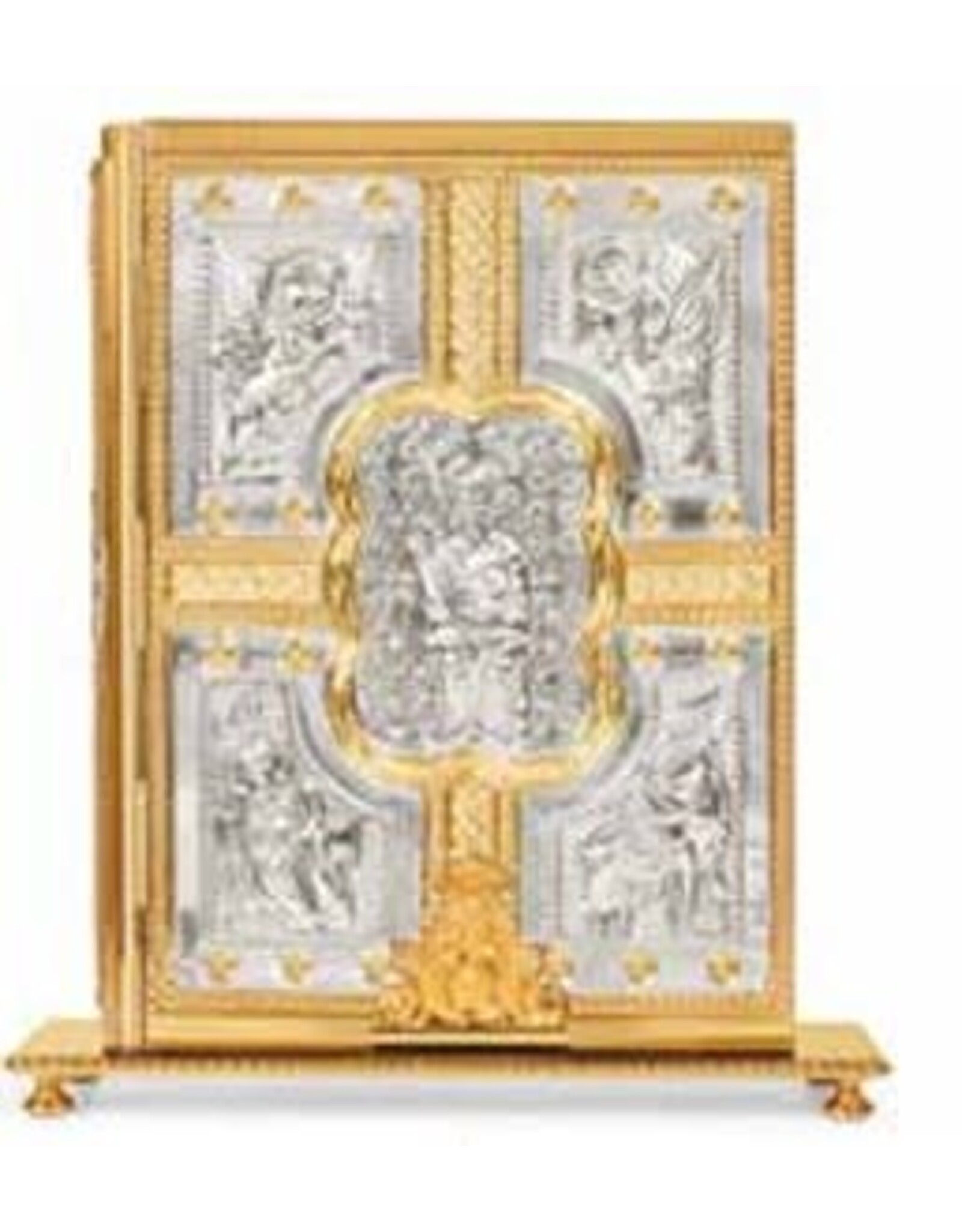 Molina Book Cover Holder, Brass Gold Plated