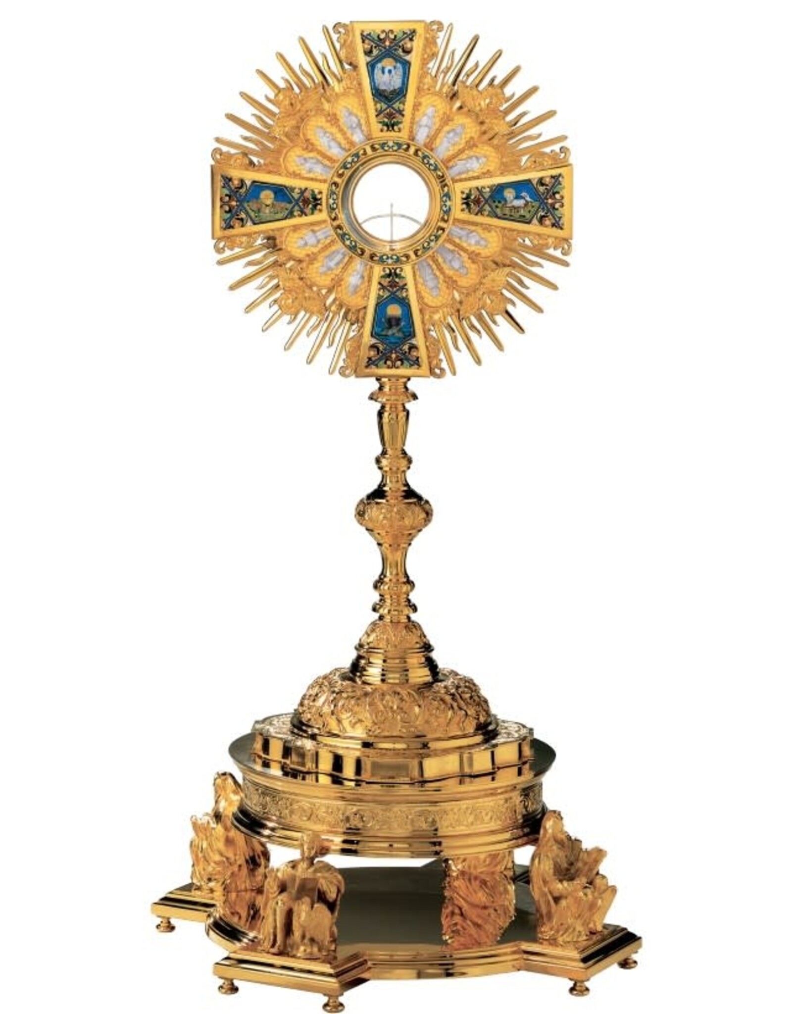 Molina Monstrance "Baroque" Gold Plated