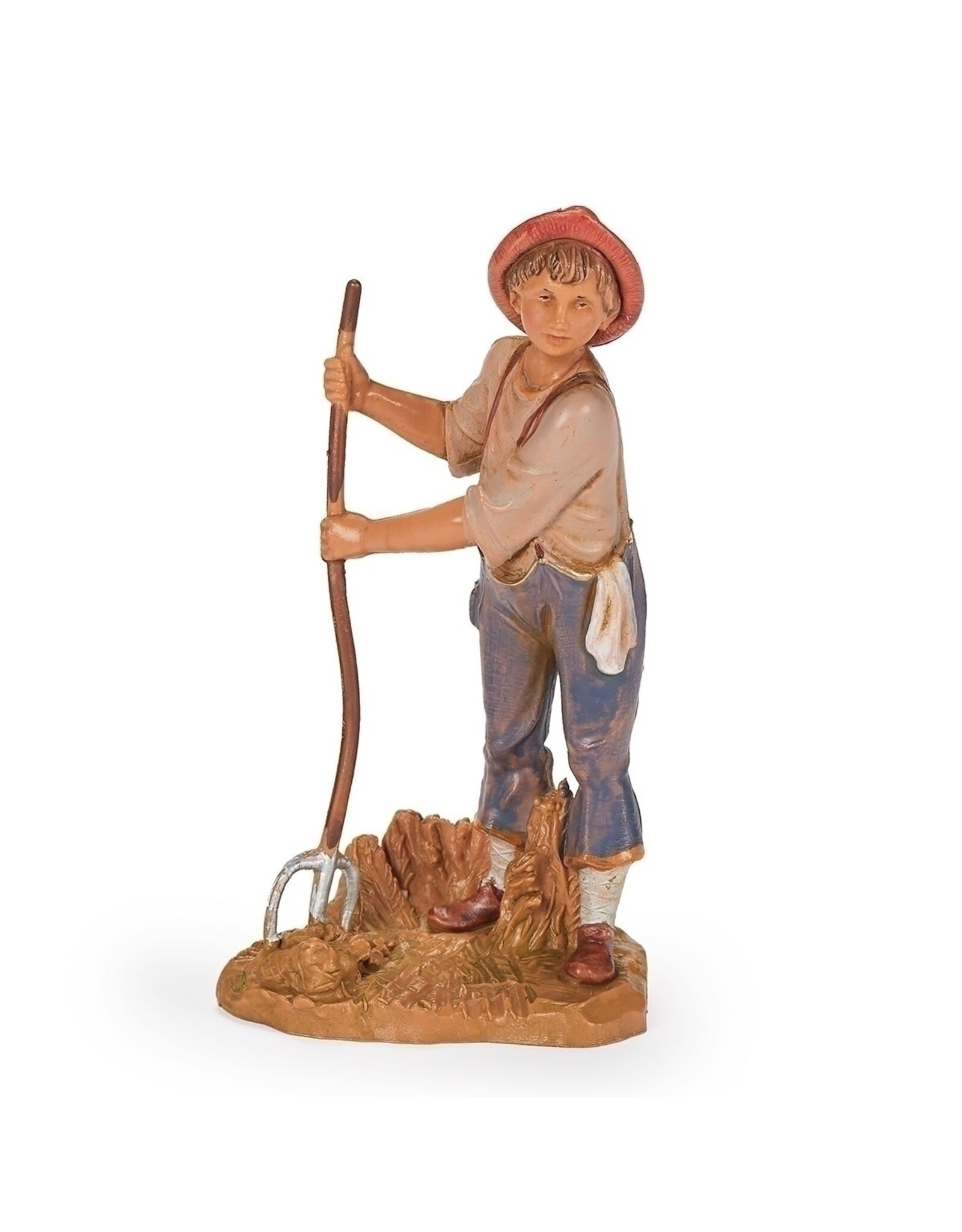 Fontanini Fontanini - Jamie, Boy Farmer (5" Scale)