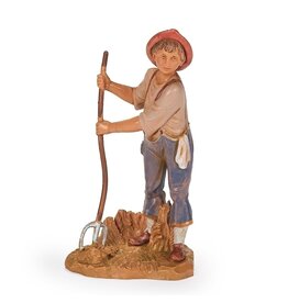 Fontanini Fontanini - Jamie, Boy Farmer (5" Scale)