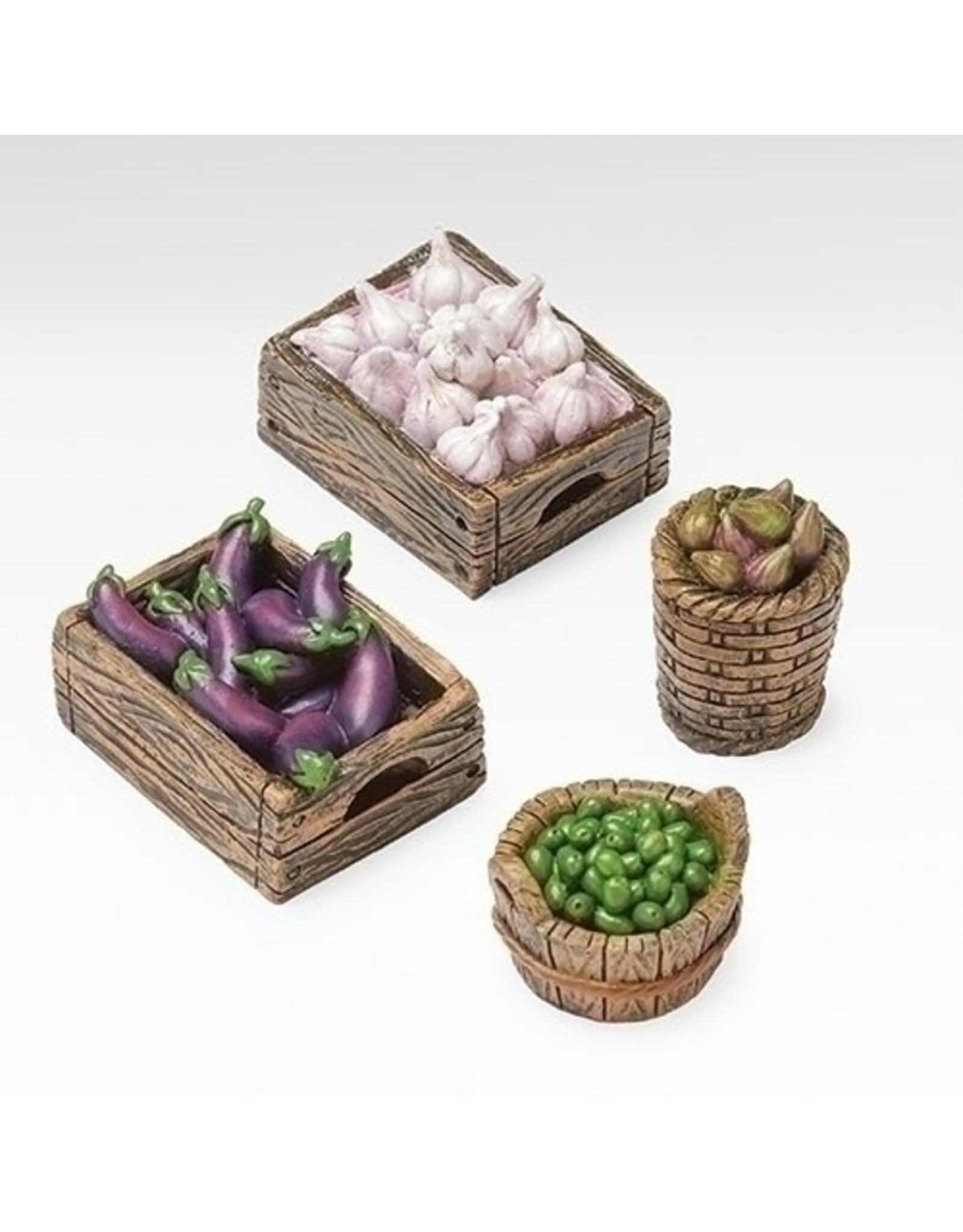 Fontanini Fontanini - Produce Accessories, Set of 4 (5" Scale)