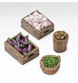 Fontanini Fontanini - Produce Accessories, Set of 4 (5" Scale)