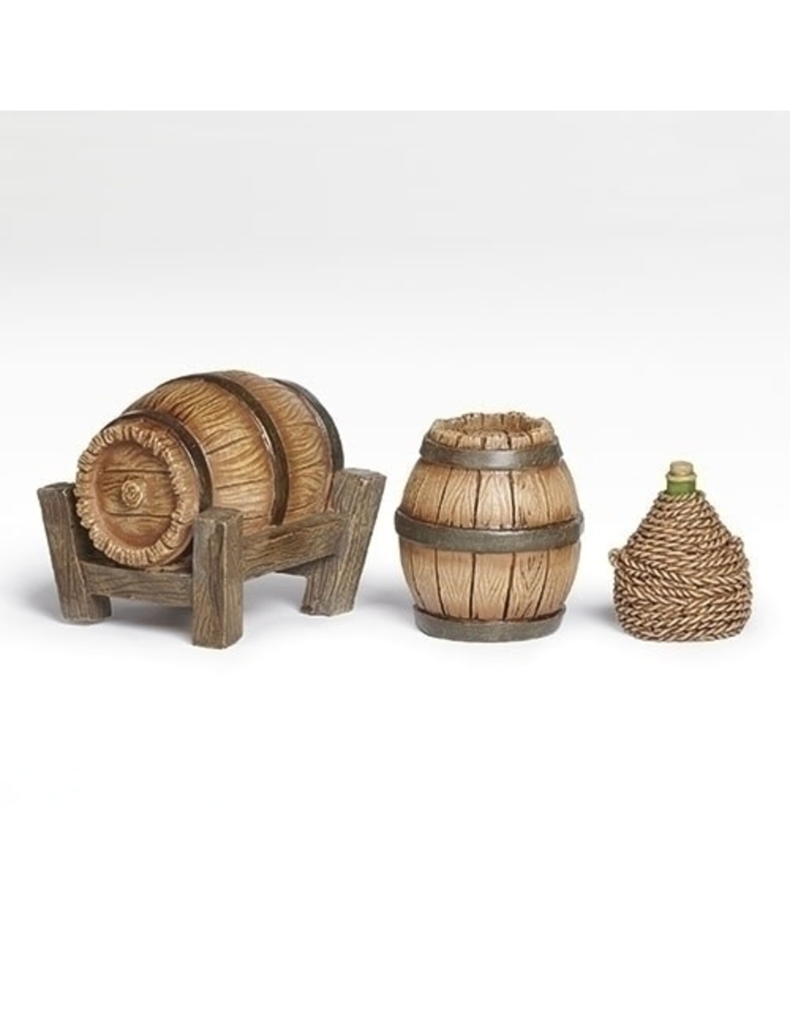 Fontanini Fontanini - Wine Shop Accessories, Set of 3 (5" Scale)
