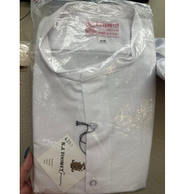 Toomey White Clergy Shirt - Long Sleeve - Size 19x36