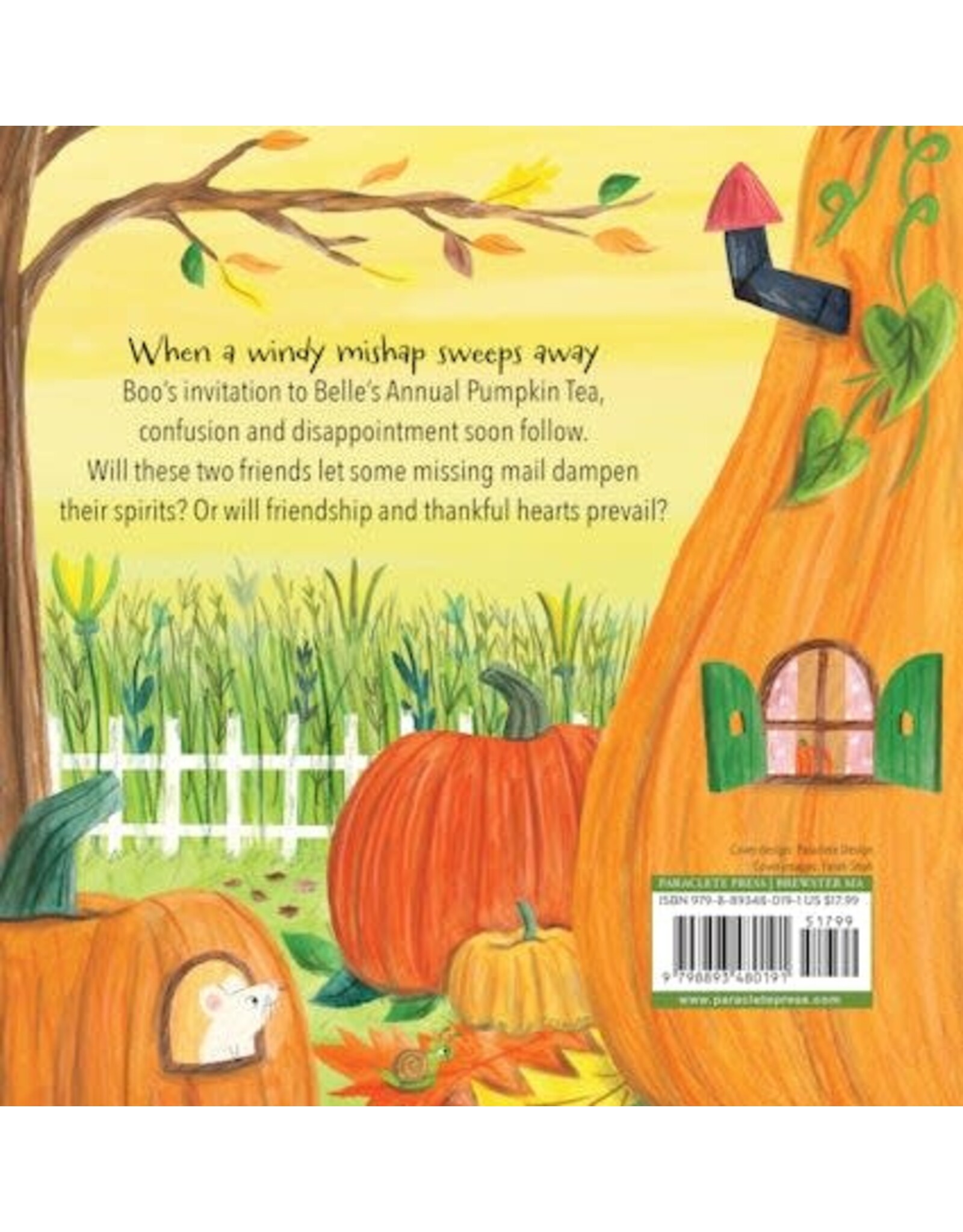 Paraclete Press Pumpkin Day for Boo and Belle