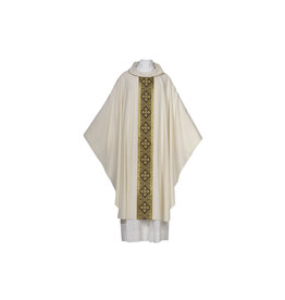 Arte Grosse Chasuble - Saxony Collection, Europa Fabric - Plain Neckline -