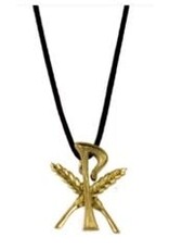 Alviti Creations Gluten Free Amulet on 32" Black Satin Cord