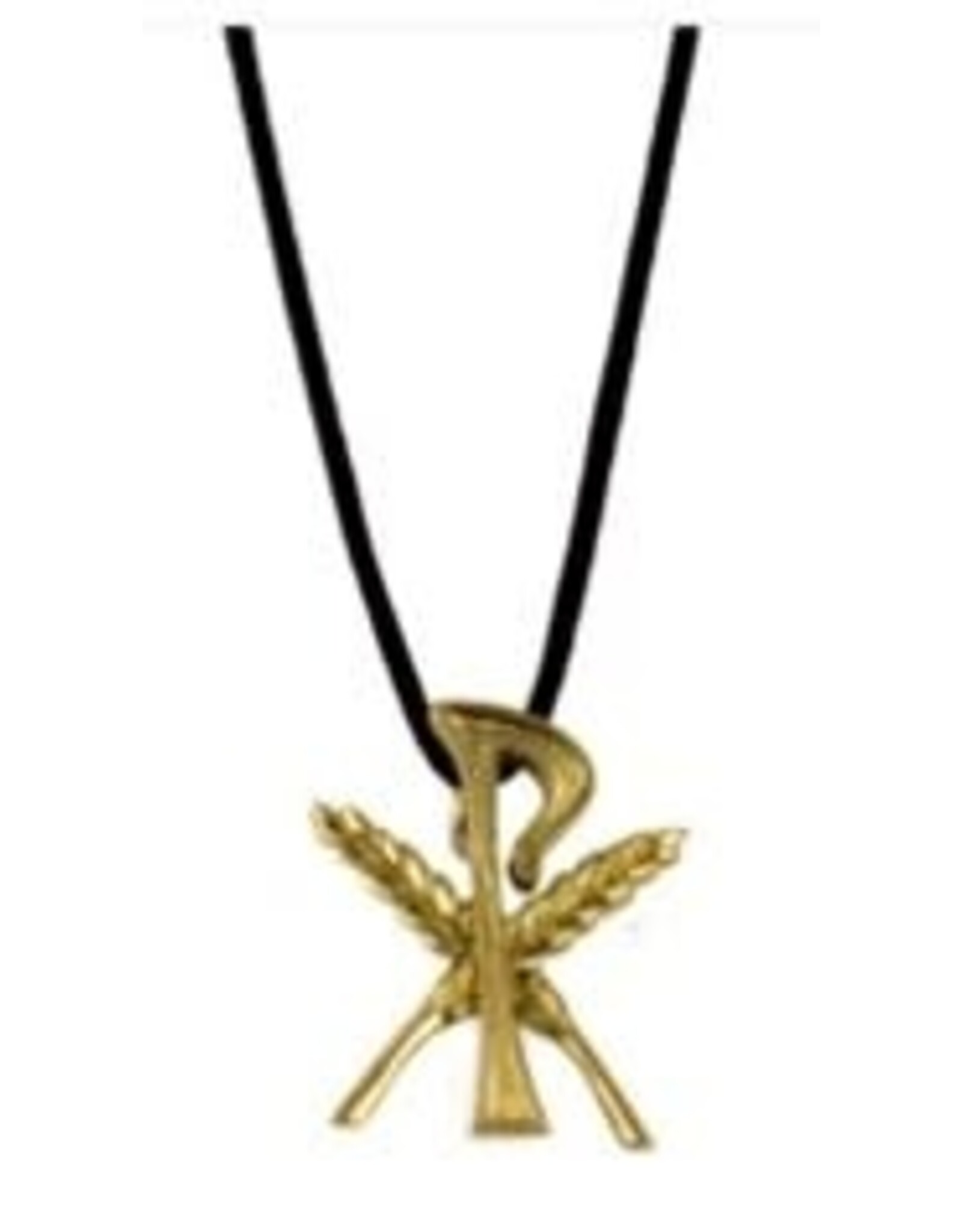 Alviti Creations Gluten Free Amulet on 32" Black Satin Cord