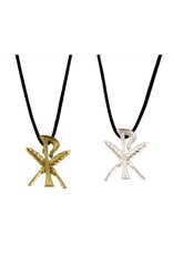 Alviti Creations Gluten Free Amulet on 32" Black Satin Cord