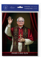 Hirten Print - Pope Leo XIV Waving 8"x10"