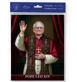 Hirten Print - Pope Leo XIV Waving 8"x10"