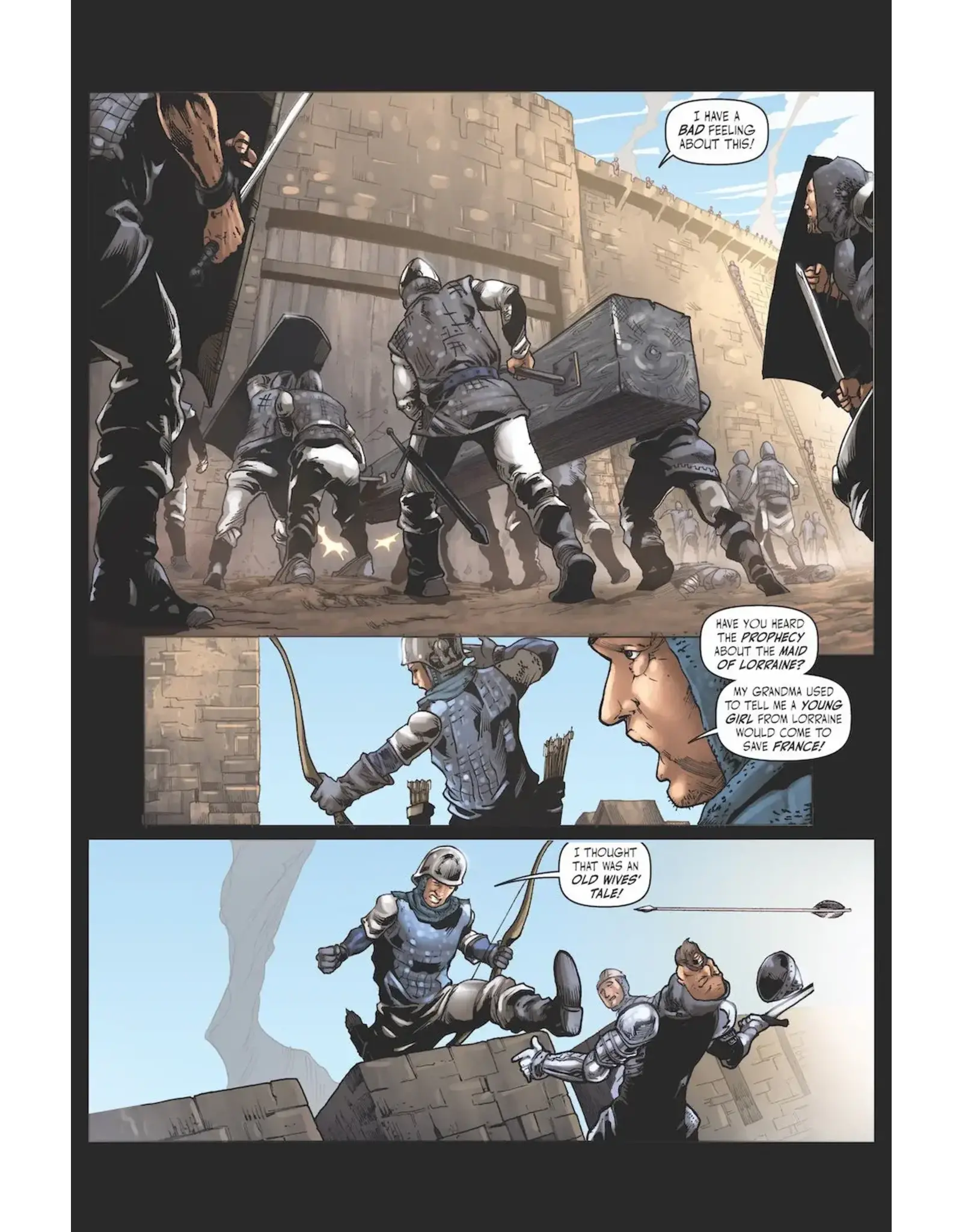 Voyage Comics Mission of Joan of Arc (Comic)