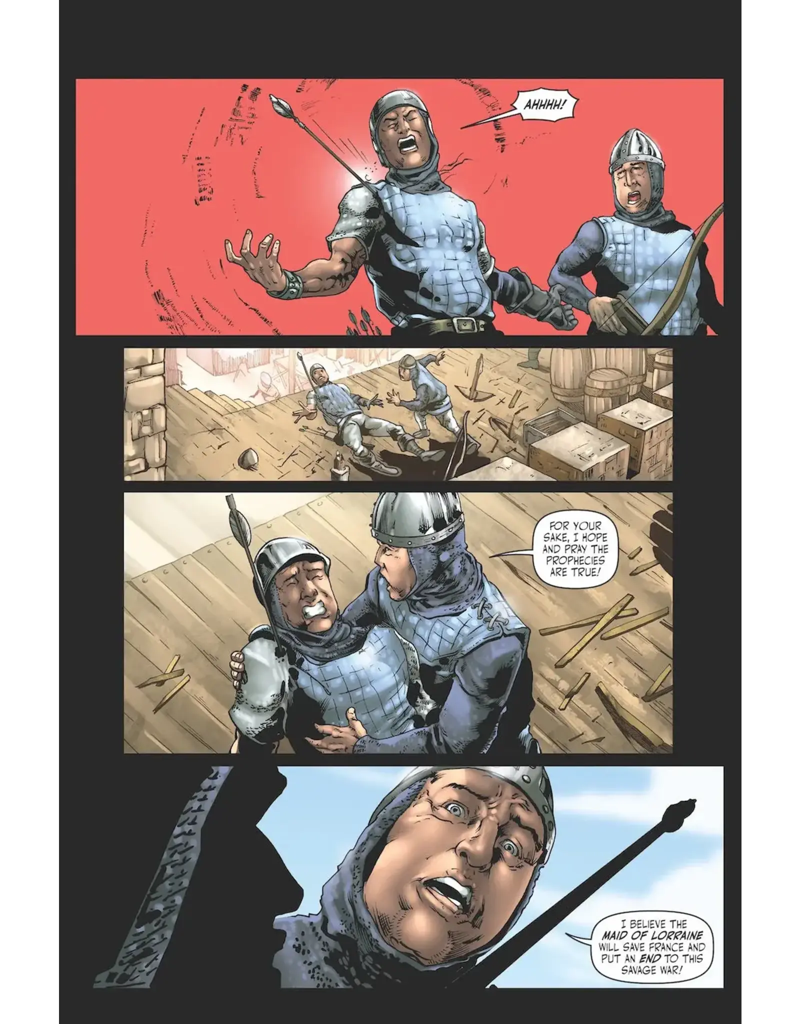 Voyage Comics Mission of Joan of Arc (Comic)