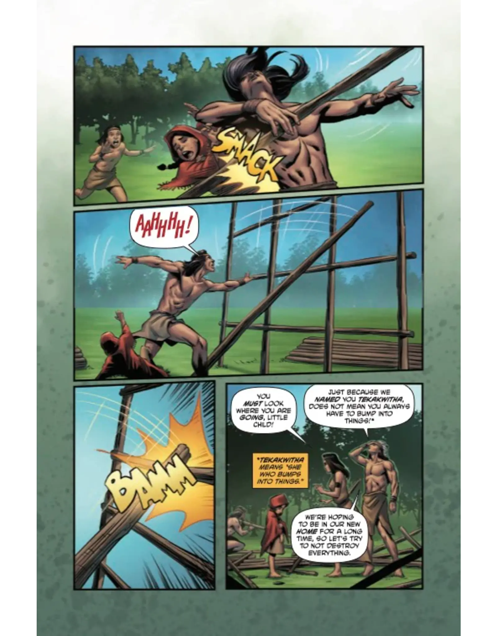 Voyage Comics Lily of the Mohawks: Saint Kateri Tekakwitha (Comic)