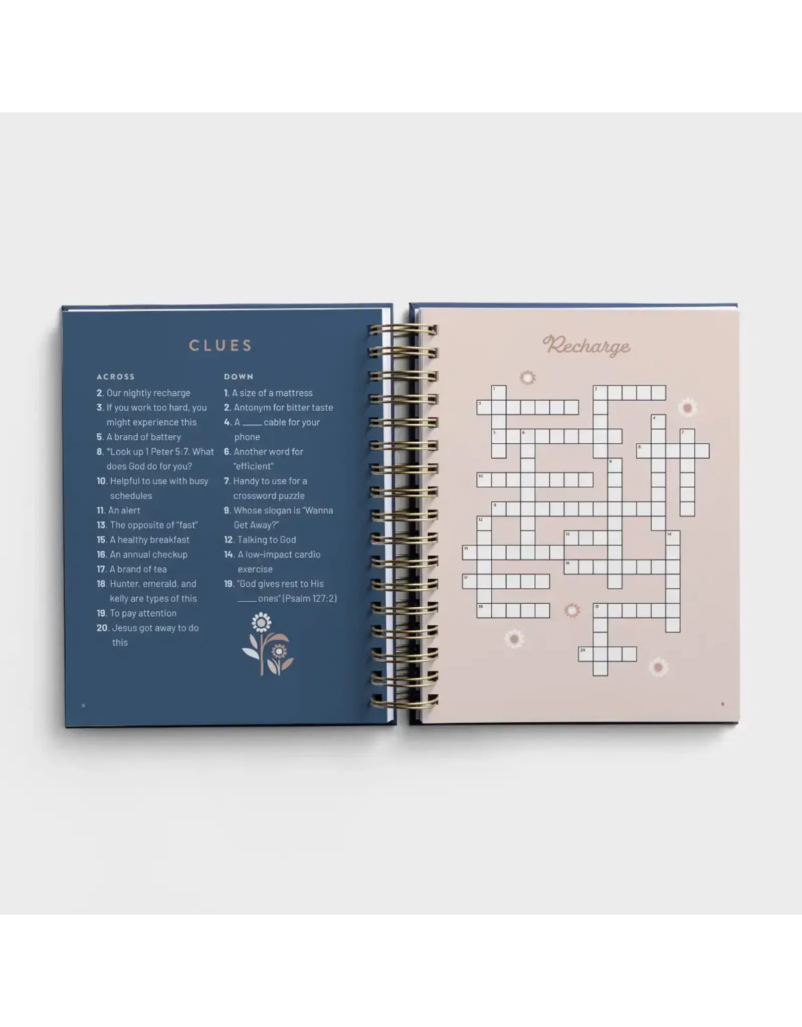 Dayspring Devotional Crossword Puzzle Book - Renew Your Mind