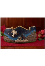 Three Kings Panorama Nativity with Gold, Frankincense & Myrrh