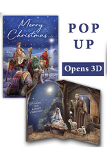 Greetings of Faith Christmas Card - Pop-Up