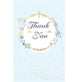 Greetings of Faith Cards (Pack of 8) - Thank You, Traditional