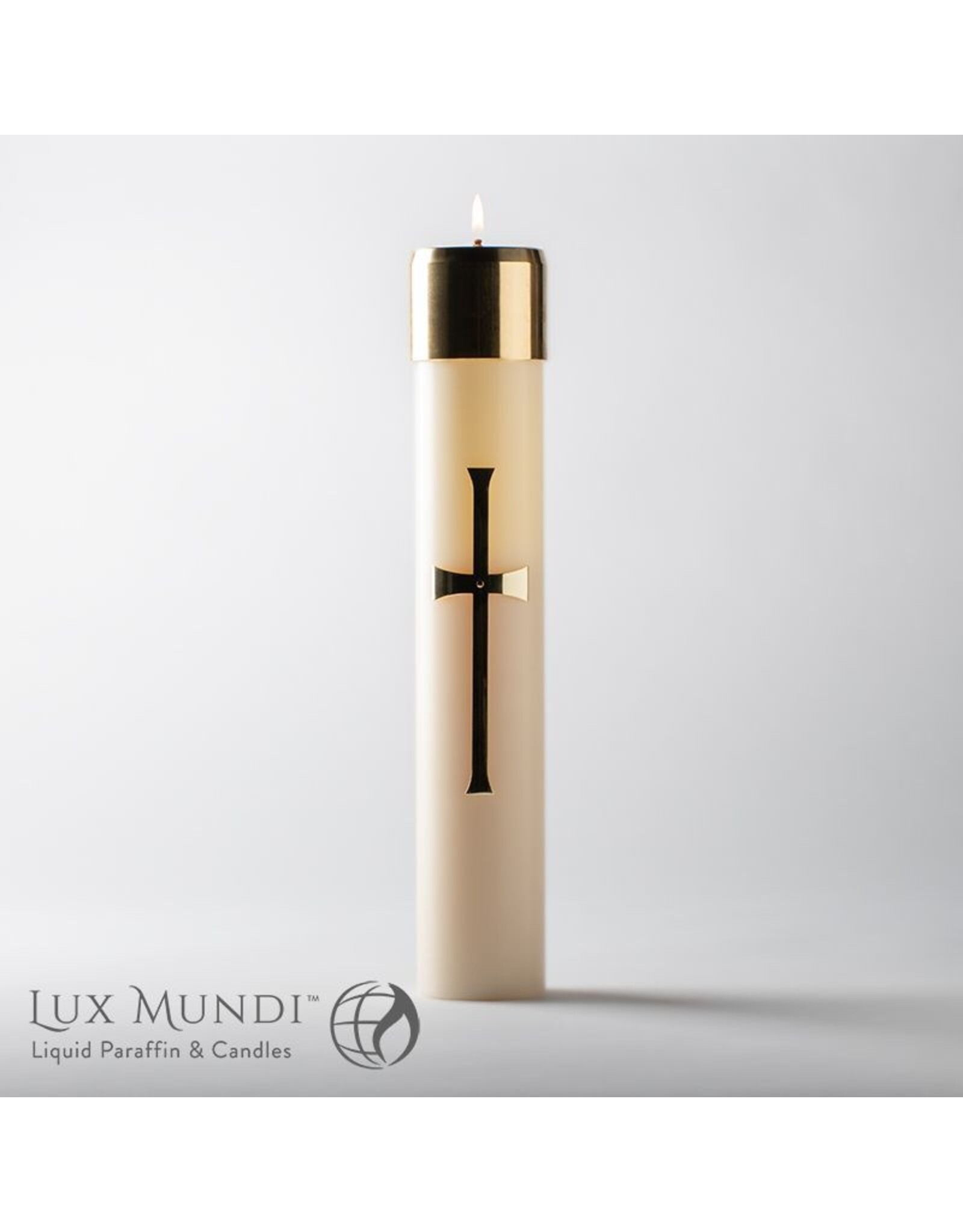 Lux Mundi Refillable Christ Oil Candle