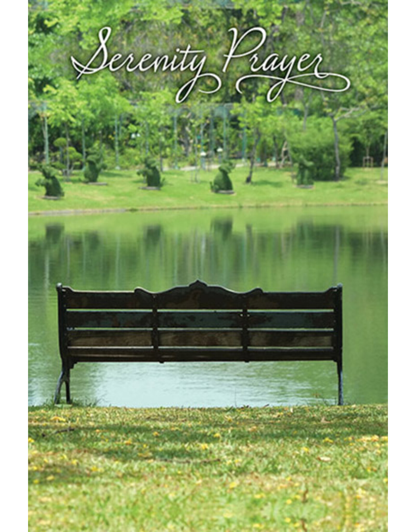 Greetings of Faith Card - Serenity Prayer