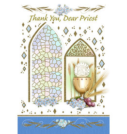 Greetings of Faith Card - Thank You Dear Priest