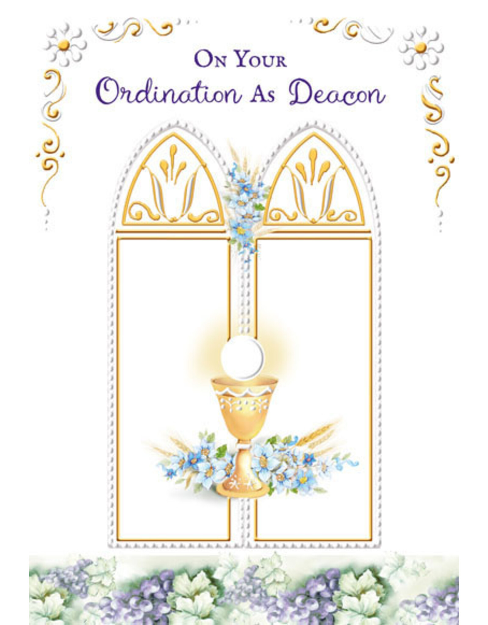 Greetings of Faith Card - Deacon Ordination, 1 Timothy