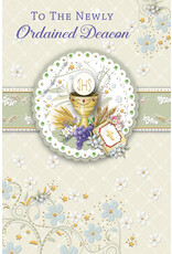 Greetings of Faith Card - Deacon Ordination, Psalm 101:6