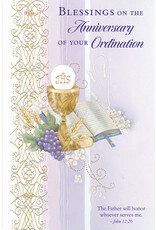 Greetings of Faith Card - Ordination Anniversary