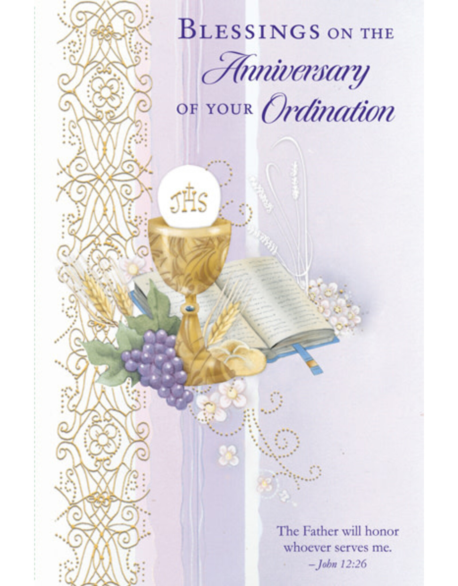 Greetings of Faith Card - Ordination Anniversary