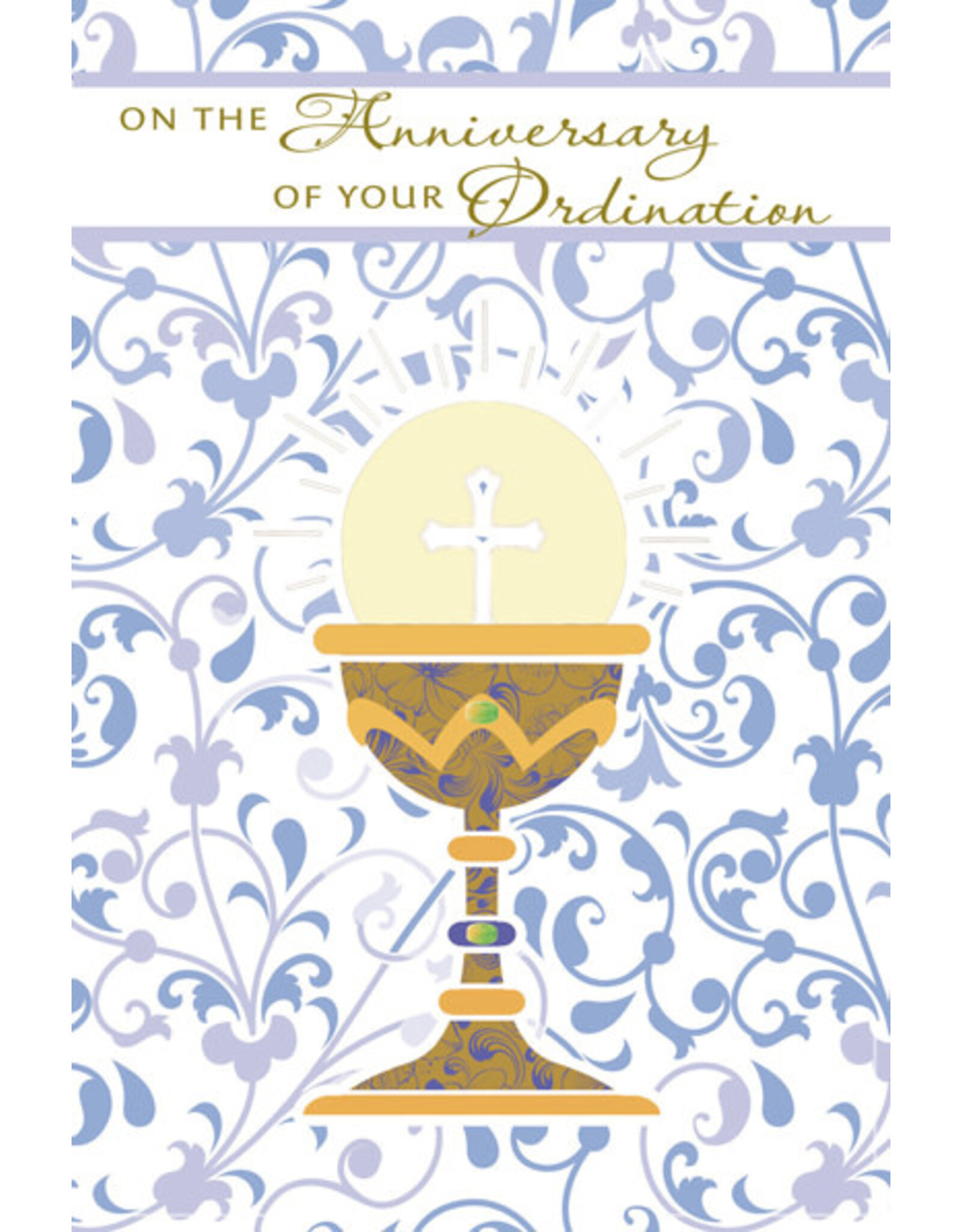 Greetings of Faith Card - Ordination Anniversary