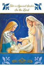 Greetings of Faith Christmas Card for Special Sister