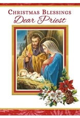 Greetings of Faith Christmas Card for Priest