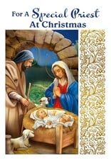 Greetings of Faith Christmas Card for Priest