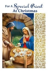 Greetings of Faith Christmas Card for Priest