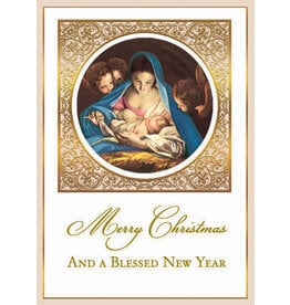 Greetings of Faith Boxed Christmas Cards - Merry Christmas & Blessed New Year (15)